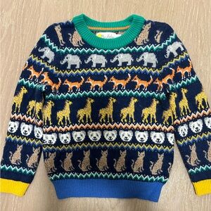 Mini Boden; size children’s 3-4 years; color blue, green, multi